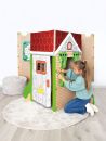 PLUG it Role Play Textile Roof with Child as an Extension for the Basic Playhouse
